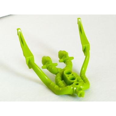 lime bionicle shoulder armor vastus snake armor