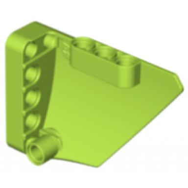 lime technic panel fairing 13 large short smooth side a