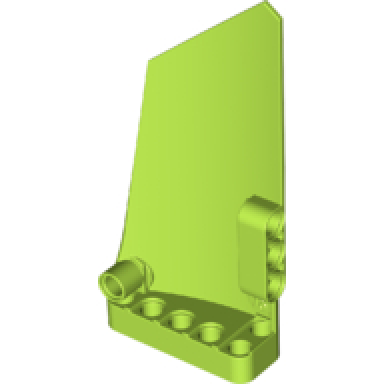lime technic panel fairing 18 large smooth side b