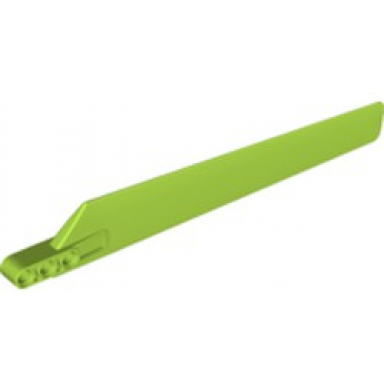 lime technic rotor blade large straight with 3l liftarm thick