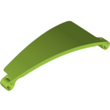 lime technic panel curved 51 5 x 13 tapered right