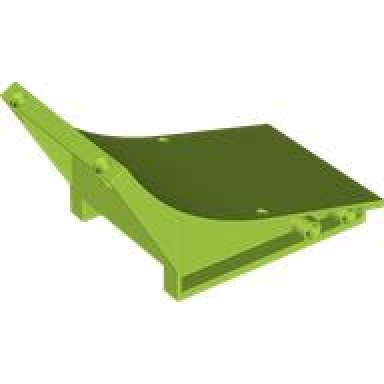 lime sports stuntz loop ramp base