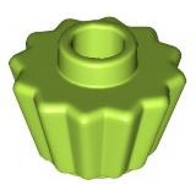 lime minifigure utensil cupcake liner - flat top