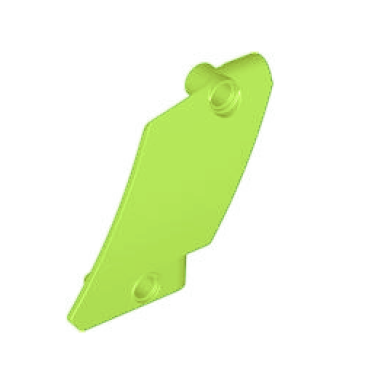 lime technic panel curved 60 5 x 7 tapered right