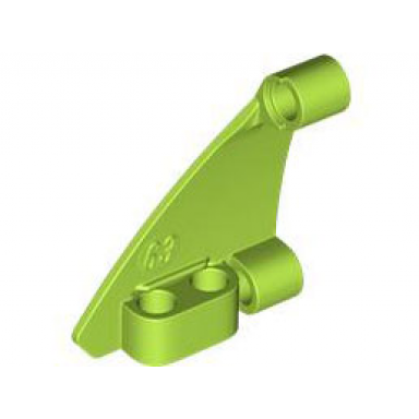 lime technic panel curved 63 5 x 4 tapered left