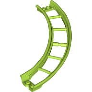 train track roller coaster curve 90 degrees 3 bricks elevation