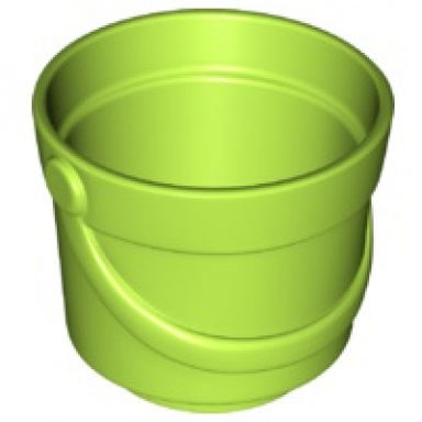 lime duplo container bucket