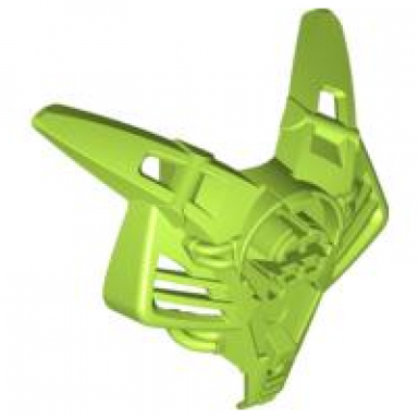 lime hero factory chest armor with rounded shoulders