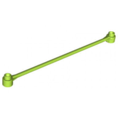 lime duplo plant vine 13l with studs and stud receptacles on ends