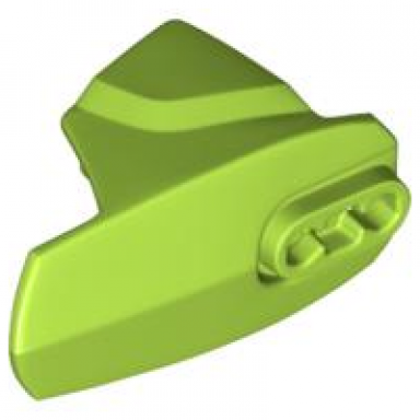 lime hero factory armor with ball joint socket - size 5