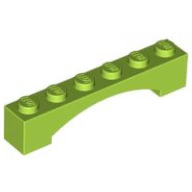 lime arch 1 x 6 raised arch