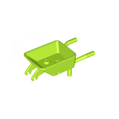 lime minifigure utensil wheelbarrow frame