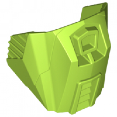 lime hero factory shoulder knee armor