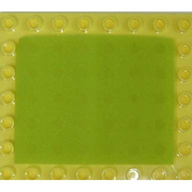 lime duplo cloth blanket 8 x 10cm