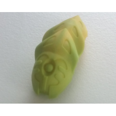 lime bionicle rahkshi kraata stage 3 with marbled pattern list head color describe the rest