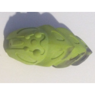 lime bionicle rahkshi kraata stage 4 with marbled pattern list head color describe the rest