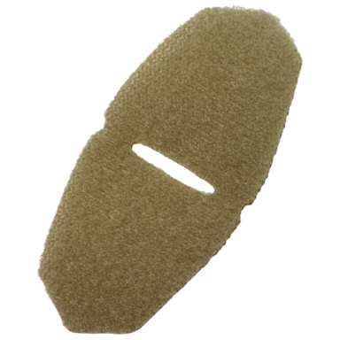 minifigure poncho cloth with rounded edges symmetric