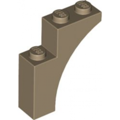 dark tan arch 1 x 3 x 3