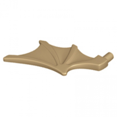 dark tan minifigure wing bat style