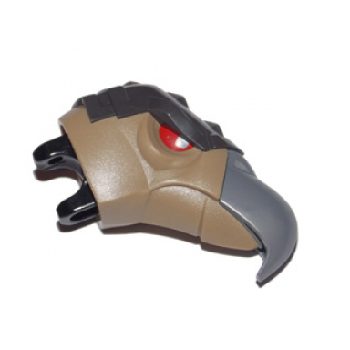 large figure head modified chima vulture with red eyes pattern