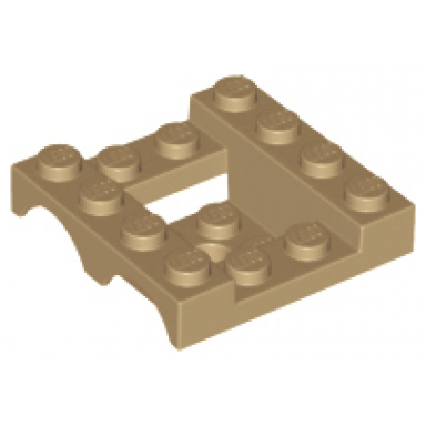 dark tan vehicle mudguard 4 x 4 x 1 1 3 double