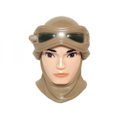 dark tan large figure head modified sw rey pattern