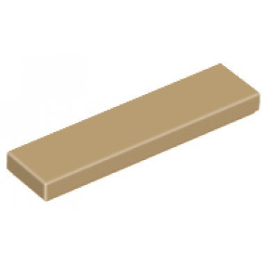 dark tan tile 1 x 4