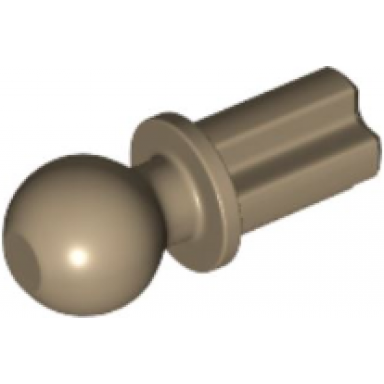 dark tan technic axle 1l with tow ball