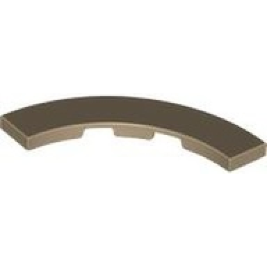 dark tan tile round corner 4 x 4 macaroni