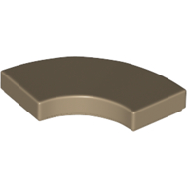 dark tan tile round corner 2 x 2 macaroni