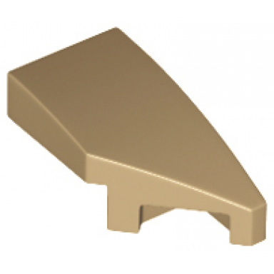 dark tan wedge 2 x 1 x 2 3 right