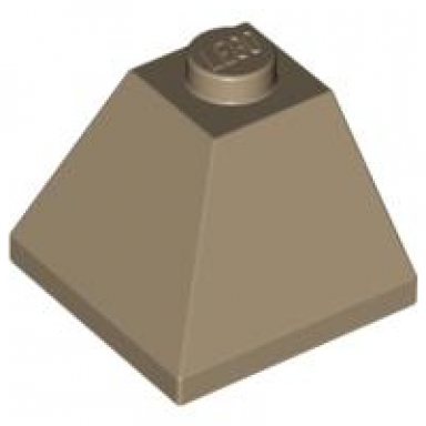 dark tan slope 45 2 x 2 double convex corner