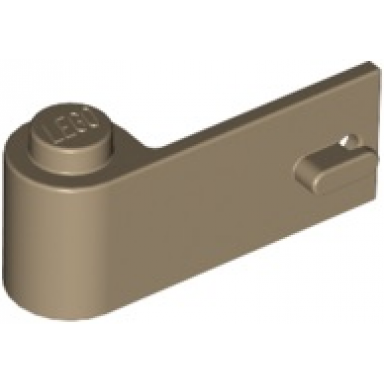 dark tan door 1 x 3 x 1 left