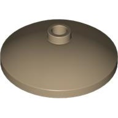 dark tan dish 3 x 3 inverted radar