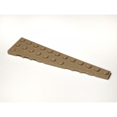 dark tan wedge plate 12 x 3 right