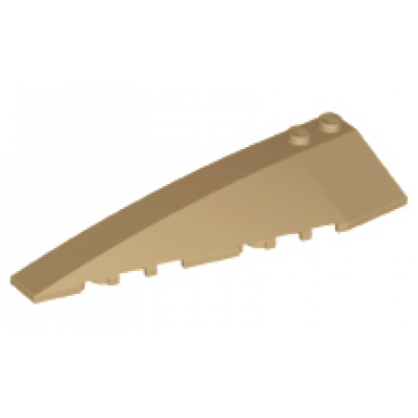 dark tan wedge 10 x 3 left