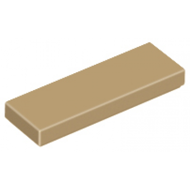 dark tan tile 1 x 3