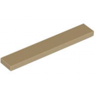 dark tan tile 1 x 6