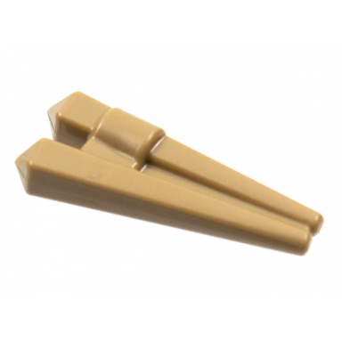 dark tan minifigure utensil chopsticks