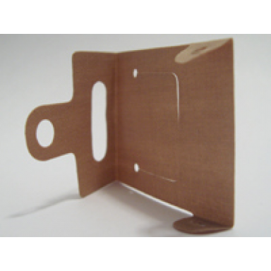 dark tan cloth vehicle roof with flap opening
