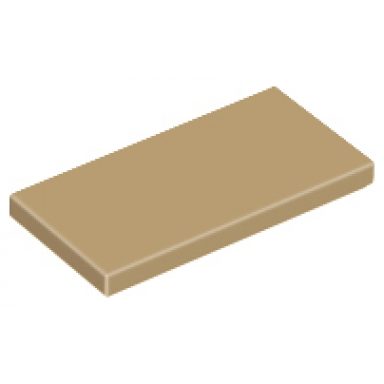 dark tan tile 2 x 4