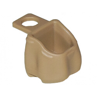 dark tan minifigure backpack bag open