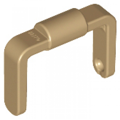 dark tan minifigure utensil bucket 1 x 1 x 1 handle scooter stand
