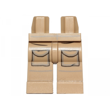 dark tan hips and legs with sw pockets and creased pattern