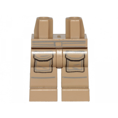 dark tan hips and legs with sw pockets dark bluish gray belt and creased pattern