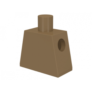 dark tan torso plain