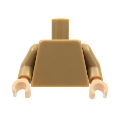 dark tan torso plain dark tan arms light nougat hands