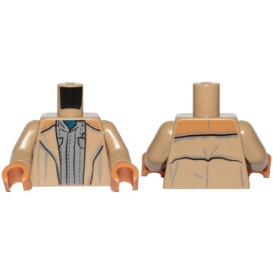 dark tan torso sw coat and dark bluish gray shirt pattern tobias beckett dark tan arms medium nougat hands