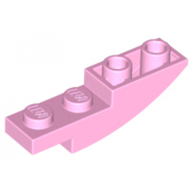 bright pink slope curved 4 x 1 inverted