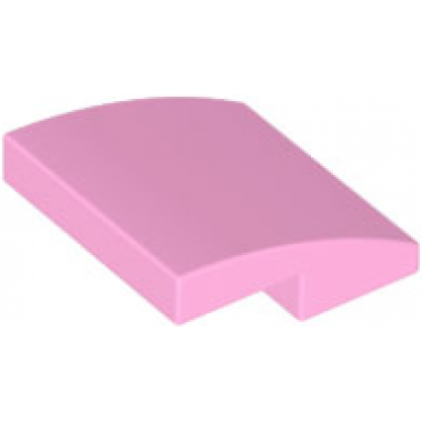 bright pink slope curved 2 x 2 x 2 3
